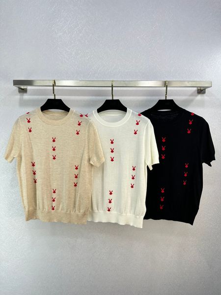 306 xl 2023 spring summer women sweater short sleeve white lapel new pullover brand same style striped white womens weilanx664, White;black
306 xl 2023 spring summer women sweater short sleeve white lapel new pullover brand same style striped white womens weilanx664, White;black