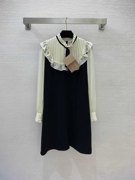 designer womens clothing wrap dress shirt aging pearl button decoration ruffle panel pleated design stcollar anarkali dresses long brand log, Black;gray
designer womens clothing wrap dress shirt aging pearl button decoration ruffle panel pleated design stcollar anarkali dresses long brand log, Black;gray