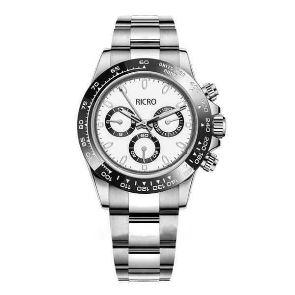 men's mechanical watch ceramic ring mouth multi-functional automatic movement no timing function 40mm size made of 316 fine s266f, Slivery;brown
men's mechanical watch ceramic ring mouth multi-functional automatic movement no timing function 40mm size made of 316 fine s266f, Slivery;brown