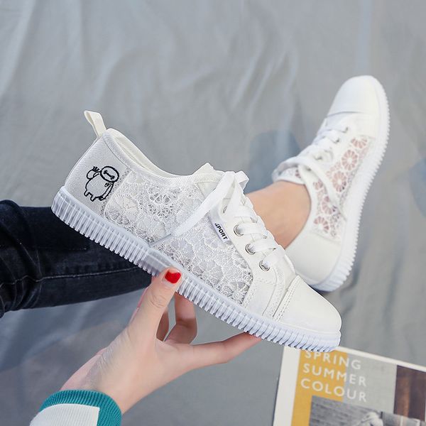 dress shoes white shoes female lace breathable summer students mesh canvas shoes flat shoes for women woman sneakers 230323, Black
dress shoes white shoes female lace breathable summer students mesh canvas shoes flat shoes for women woman sneakers 230323, Black
