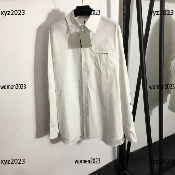 womens clothes designer blouse logo printing shirt size s-l multiple prints on sleeves and back new arrivals mar19, White
womens clothes designer blouse logo printing shirt size s-l multiple prints on sleeves and back new arrivals mar19, White