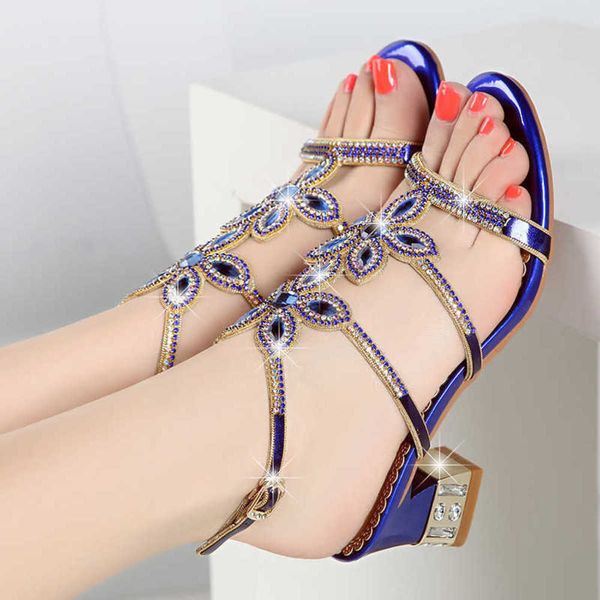 2022 new sandals women summer high heels roman shoes luxury rhinestone midheel leather thick heel model sandals female 230202, Black
2022 new sandals women summer high heels roman shoes luxury rhinestone midheel leather thick heel model sandals female 230202, Black