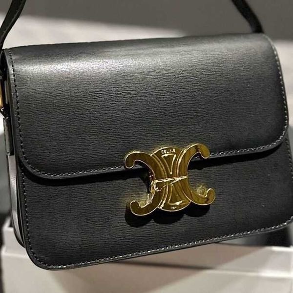 designer bag anna same arc de butterfly button leather shoulder cross messenger women's
