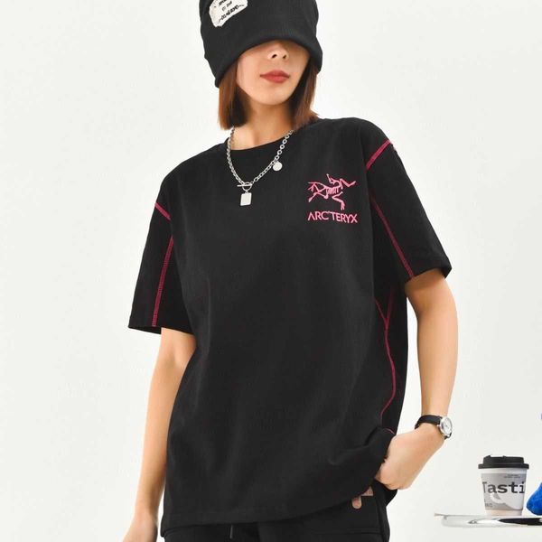 arc'teryss t shirt arc men s tee 2023 summer home pure cotton crew neck bright oil print couple set four needle six thread craft small, White;black
arc'teryss t shirt arc men s tee 2023 summer home pure cotton crew neck bright oil print couple set four needle six thread craft small, White;black