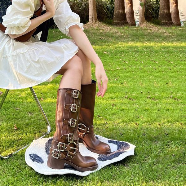 boots gigifox platform combat boots zip chuny heel buckle vintage fashion casual luxury designer western mid calf boots shoes woman 230323, Black
boots gigifox platform combat boots zip chuny heel buckle vintage fashion casual luxury designer western mid calf boots shoes woman 230323, Black