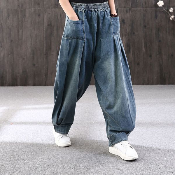 women's jeans spring autumn loose harlan female fat mm radish denim pants literary retro women lantern cowboy pants184 230323, Blue
women's jeans spring autumn loose harlan female fat mm radish denim pants literary retro women lantern cowboy pants184 230323, Blue