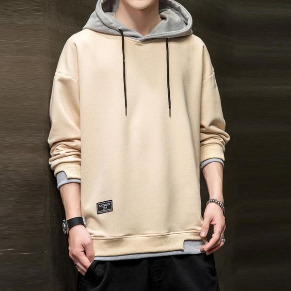 men's hoodies sweatshirts fake twopiece hooded sweatshirt 2023 autumn and winter solid color warm loose fashion versatile sweater coat, Black
men's hoodies sweatshirts fake twopiece hooded sweatshirt 2023 autumn and winter solid color warm loose fashion versatile sweater coat, Black
