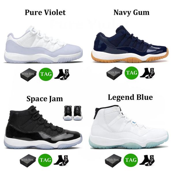 with box 11 retro basketball shoes men women kids 11s xi pure violet low navy gum mens womens trainers space jam youth gs athletic shoes leg
with box 11 retro basketball shoes men women kids 11s xi pure violet low navy gum mens womens trainers space jam youth gs athletic shoes leg
