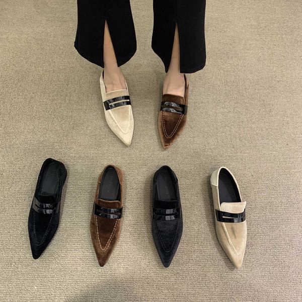 shallow mouth shoes woman 2023 female footwear pointed toe low heels autumn oxfords loafers with fur casual sneaker new dress re 230223, Black
shallow mouth shoes woman 2023 female footwear pointed toe low heels autumn oxfords loafers with fur casual sneaker new dress re 230223, Black