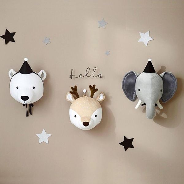 wall decor animals head wall decoration stuffed toys plush unicorn deer elephant heads wall hanging kids room decoration baby nursery decor
wall decor animals head wall decoration stuffed toys plush unicorn deer elephant heads wall hanging kids room decoration baby nursery decor