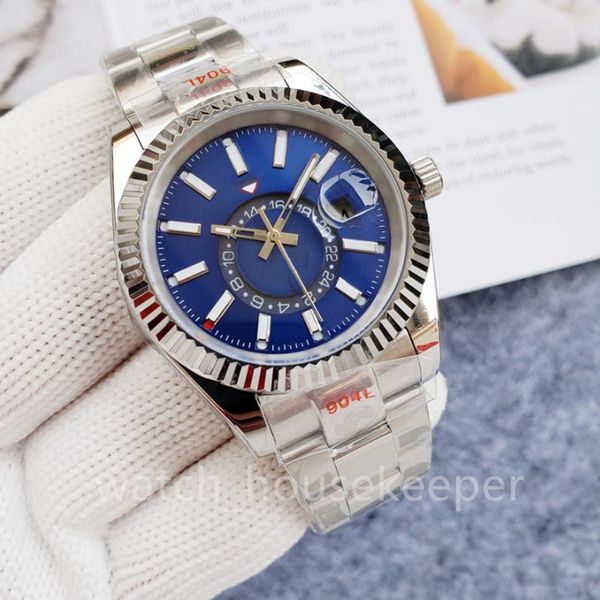 2023 men's automatic mechanical watch 40mm stainless steel 904l personalized dial personalized multicolor glow waterproof watch, Slivery;brown
2023 men's automatic mechanical watch 40mm stainless steel 904l personalized dial personalized multicolor glow waterproof watch, Slivery;brown