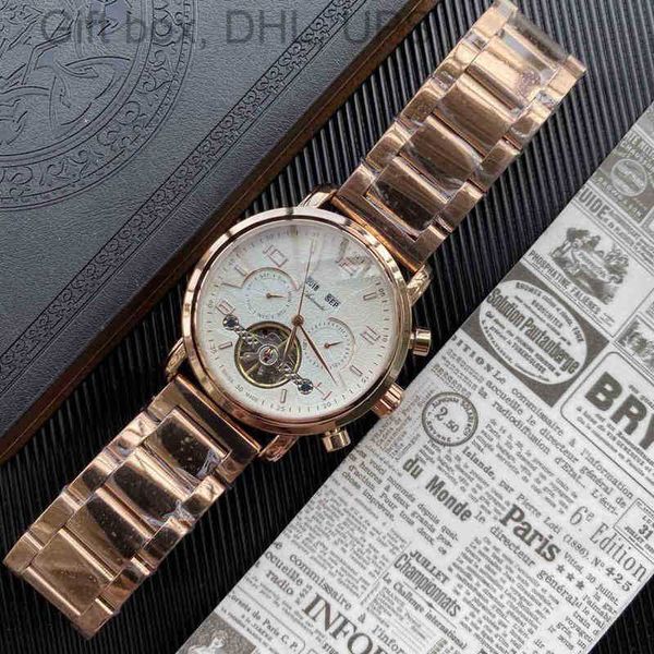 steel function super watch torque mechanical flywheel band baida full men's modern fashion business style is complete av5d, Slivery;brown
steel function super watch torque mechanical flywheel band baida full men's modern fashion business style is complete av5d, Slivery;brown