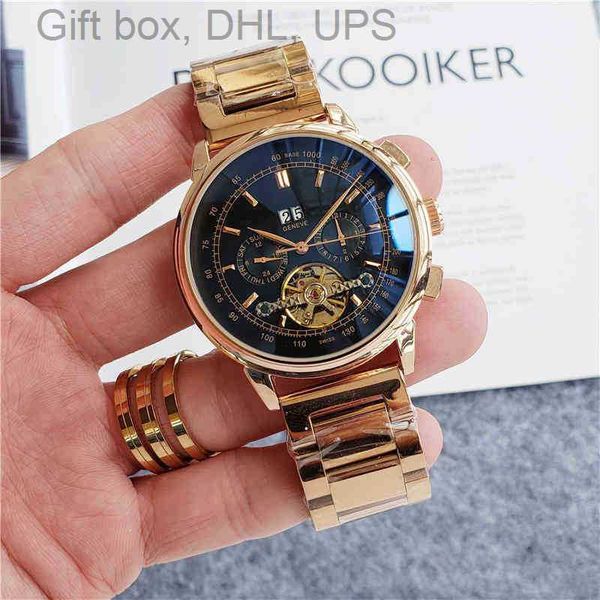 for mechanical watch men multifunctional automatic brand wristwatches luxury quality timepiece pi0u, Slivery;brown
for mechanical watch men multifunctional automatic brand wristwatches luxury quality timepiece pi0u, Slivery;brown
