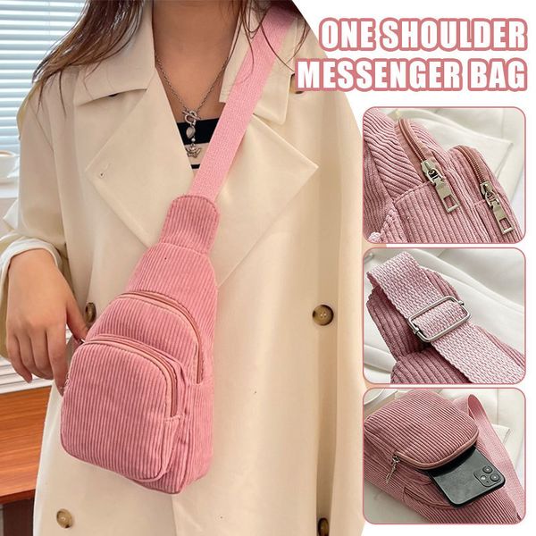 waist bags women's corduroy messenger simple striped canvas 2023 street trend candy color casual sports shoulder chest 230323
waist bags women's corduroy messenger simple striped canvas 2023 street trend candy color casual sports shoulder chest 230323