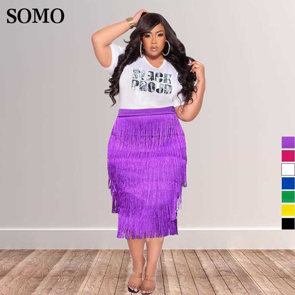 plus size dresses trendy letter print t-shirt women's fringed skirt fashion two piece set for female wholesale dropshipping 230307, Black
plus size dresses trendy letter print t-shirt women's fringed skirt fashion two piece set for female wholesale dropshipping 230307, Black