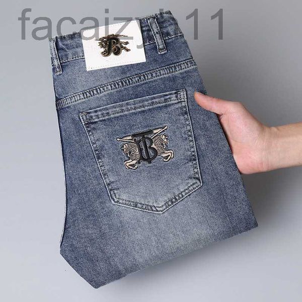 men's jeans designer 2023 spring slim fit casual stretch small straight pants meli, Blue
men's jeans designer 2023 spring slim fit casual stretch small straight pants meli, Blue