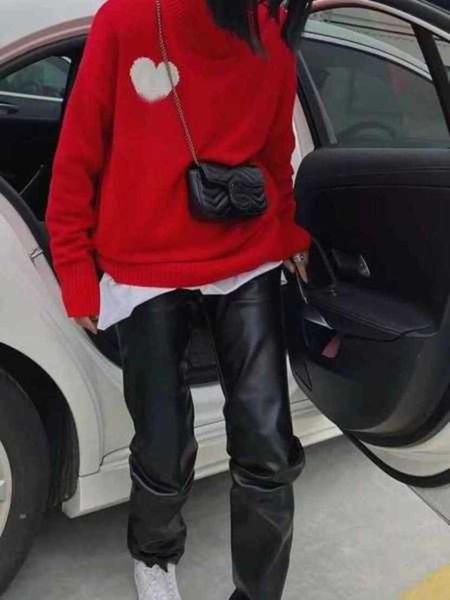 2023 men's sweaters designer winter fashion amis love collar knitted sweater men's casual pullover women's sweater, White;black
2023 men's sweaters designer winter fashion amis love collar knitted sweater men's casual pullover women's sweater, White;black