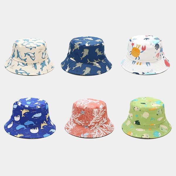 seafloor animal shark bucket hat double-sided fisherman hat fashion outdoor sun protection panama cap hcs254, Blue;gray
seafloor animal shark bucket hat double-sided fisherman hat fashion outdoor sun protection panama cap hcs254, Blue;gray