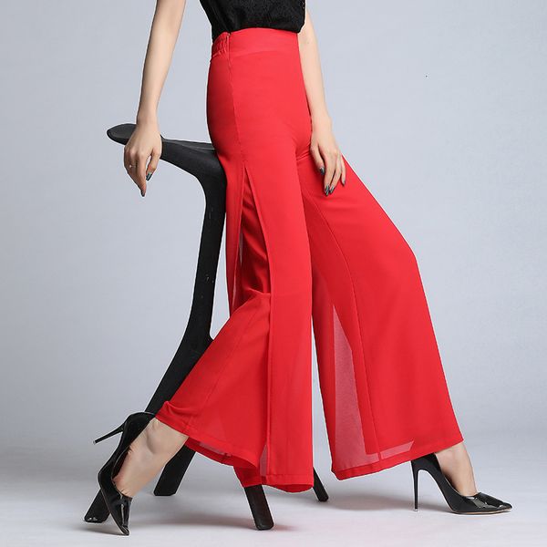 women's pants s korean streetwear fashion stylish high waist wide leg pant 2023 spring and summer chiffon split baggy 230323, Black;white
women's pants s korean streetwear fashion stylish high waist wide leg pant 2023 spring and summer chiffon split baggy 230323, Black;white