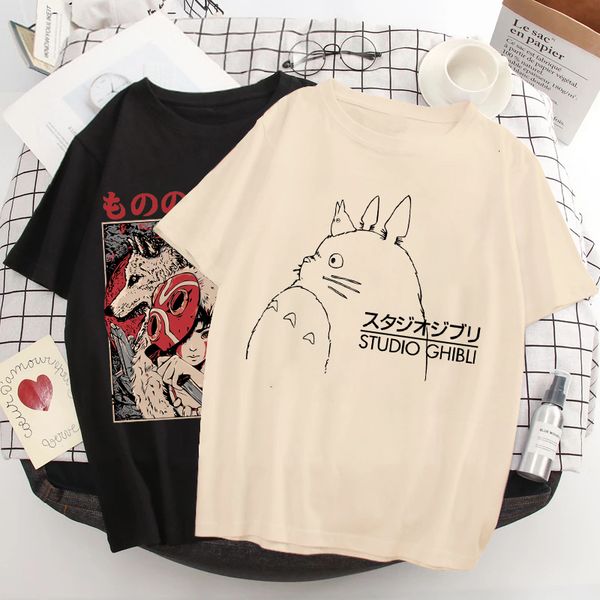 women's tshirt manga anime 90s totoro harajuku ullzang t shirt women tshirt miyazaki hayao spirited away tees female 230323, White
women's tshirt manga anime 90s totoro harajuku ullzang t shirt women tshirt miyazaki hayao spirited away tees female 230323, White