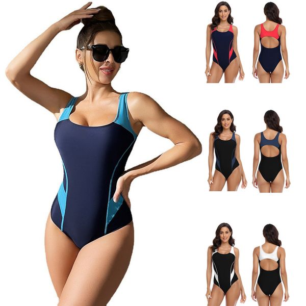 ins european and american one-piece bikini swimsuit womens swimming pool competitive fashion backless training sports womens swimsuit swimsu, White;black
ins european and american one-piece bikini swimsuit womens swimming pool competitive fashion backless training sports womens swimsuit swimsu, White;black