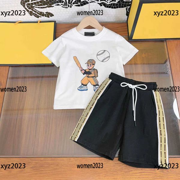baby clothes kids designer clothes child sets summer 2pcs kids designer t shirt and letter stripe shorts size 110-150 cm mar23, White
baby clothes kids designer clothes child sets summer 2pcs kids designer t shirt and letter stripe shorts size 110-150 cm mar23, White