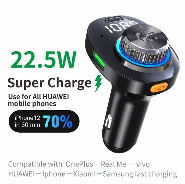 super fast quicker 22.5w car charger mp3 car charger multifunctional mp3 player with bluetooth
super fast quicker 22.5w car charger mp3 car charger multifunctional mp3 player with bluetooth
