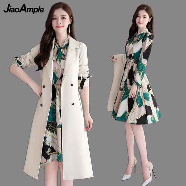 two piece dress dress women's autumn fashion waist windbreaker jacket printed midi skirt two-piece set korean elegant casual suit 23032, White
two piece dress dress women's autumn fashion waist windbreaker jacket printed midi skirt two-piece set korean elegant casual suit 23032, White