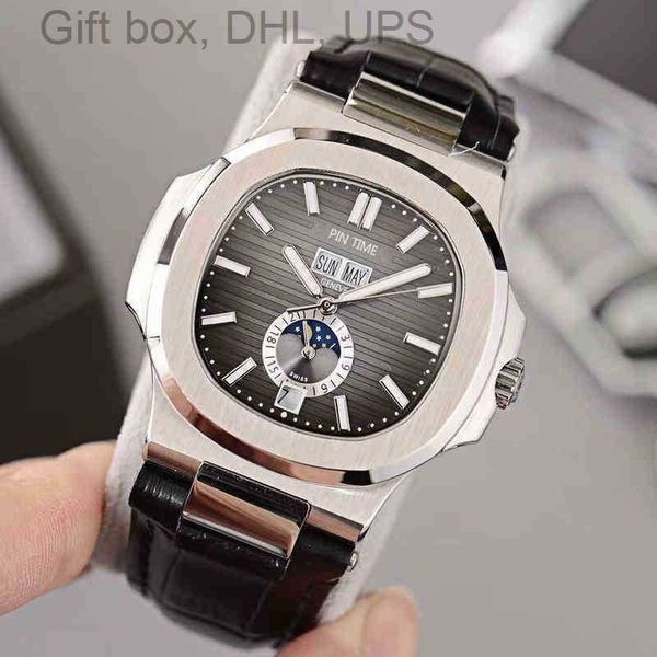 fashion trend watch nautilus mechanical moon business men's multifunctional automatic calendar luminous waterproof z27l rqd4, Slivery;brown
fashion trend watch nautilus mechanical moon business men's multifunctional automatic calendar luminous waterproof z27l rqd4, Slivery;brown