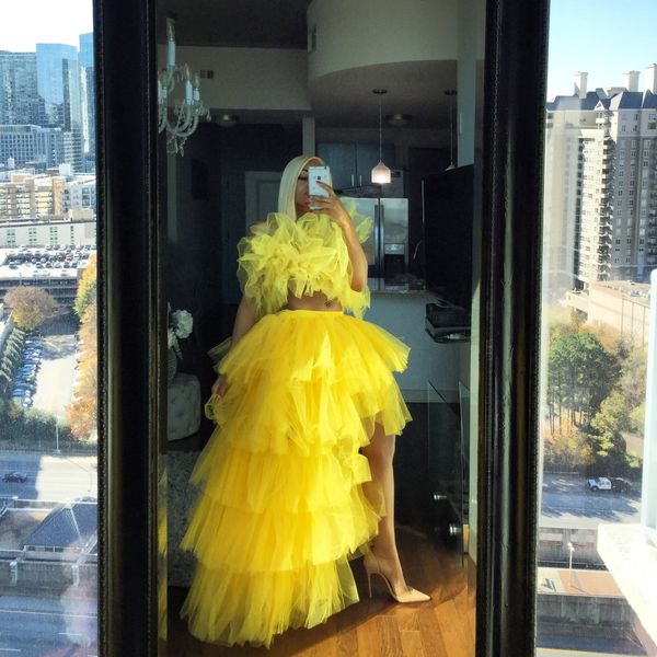 tulle two pieces cocktail dresses ruffles tiered party dress homecoming dresses formal prom gowns, Black
tulle two pieces cocktail dresses ruffles tiered party dress homecoming dresses formal prom gowns, Black