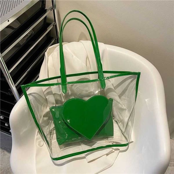 love bag laser jelly shoulder casual street large capacity transparent 2023 handbag for women fashion design, Red;black
love bag laser jelly shoulder casual street large capacity transparent 2023 handbag for women fashion design, Red;black
