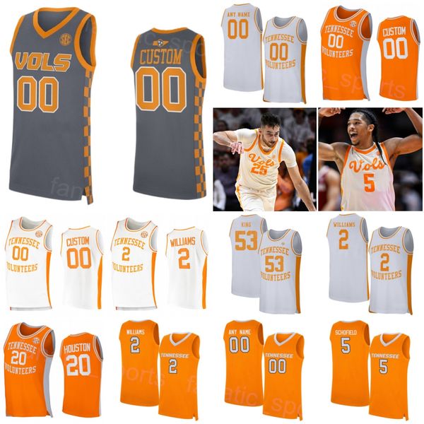 college tennessee volunteers basketball jersey 53 bernard king 20 allan houston 2 grant williams 1 josh richardson 5 admiral schofield chris, Black
college tennessee volunteers basketball jersey 53 bernard king 20 allan houston 2 grant williams 1 josh richardson 5 admiral schofield chris, Black