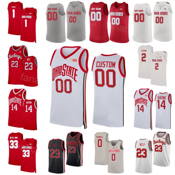 ohio state buckeyes 33 keita bates-diop jersey college basketball 1 jaesean tate 2 marc loving dangelo russell evan turner university stitch, Black
ohio state buckeyes 33 keita bates-diop jersey college basketball 1 jaesean tate 2 marc loving dangelo russell evan turner university stitch, Black