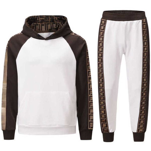 high version brand mens tracksuits designer hoodie pants two piece jacquard embroidery hooded sweater sweatpants set men women sports suit, Gray
high version brand mens tracksuits designer hoodie pants two piece jacquard embroidery hooded sweater sweatpants set men women sports suit, Gray