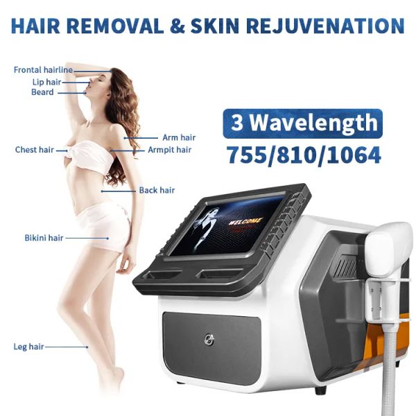 beauty items professional painless laser body face hair removal diode laser 755 808 1064 / 810 diode laser hair removal machine
beauty items professional painless laser body face hair removal diode laser 755 808 1064 / 810 diode laser hair removal machine