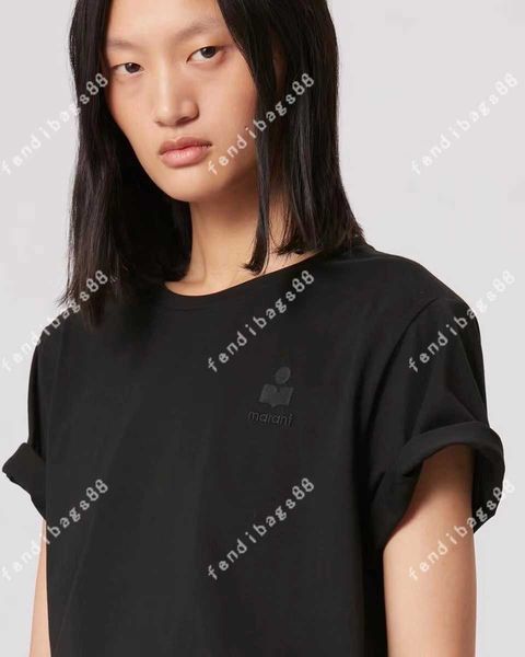 23ss isabel marant women designer t shirt casual fashion embroidery round neck tee straight short sleeve t-shirt, White
23ss isabel marant women designer t shirt casual fashion embroidery round neck tee straight short sleeve t-shirt, White