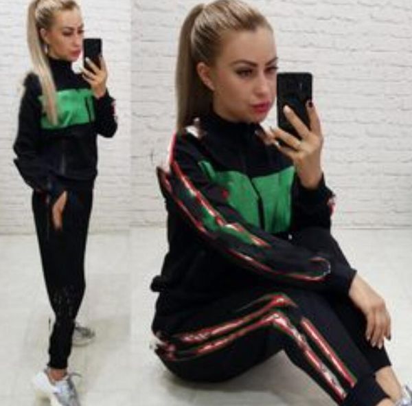women's tracksuits for luxury knitted dress long sleeve white and black casual suit 2 piece set knit pants sporting suit, Gray
women's tracksuits for luxury knitted dress long sleeve white and black casual suit 2 piece set knit pants sporting suit, Gray