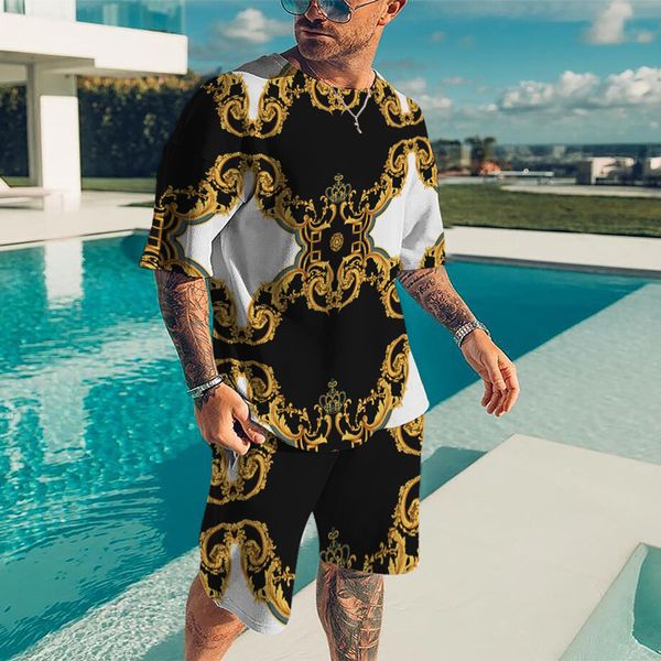 mens tracksuits summer mens 3d printed tshirt shorts set sportswear tracksuit luxury highend brand o neck short sleeve mens clothing suit 23, Gray
mens tracksuits summer mens 3d printed tshirt shorts set sportswear tracksuit luxury highend brand o neck short sleeve mens clothing suit 23, Gray