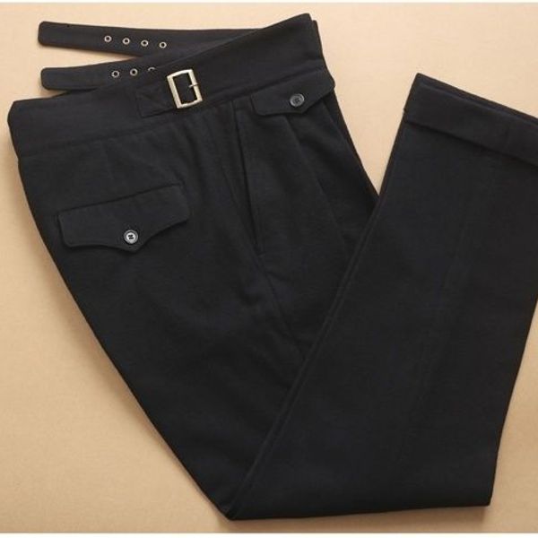 men's pants 2023 men autumn winter retro business woolen loose leisure formal social male solid color suit w162 230323, Black
men's pants 2023 men autumn winter retro business woolen loose leisure formal social male solid color suit w162 230323, Black