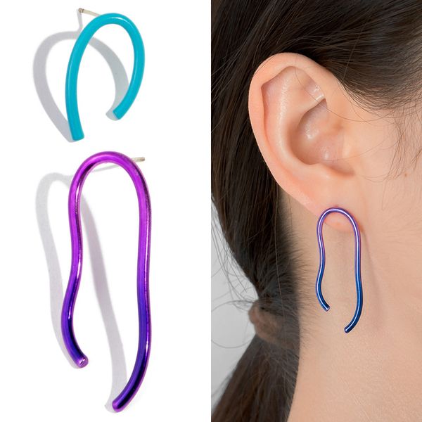 minimalist abstract line earrings line art studs alloy color plated geometric shape dainty asymmetric earrings, Golden;silver
minimalist abstract line earrings line art studs alloy color plated geometric shape dainty asymmetric earrings, Golden;silver