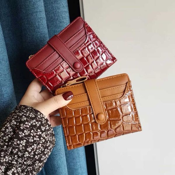 wallets stone pattern small women pu leather female purse zipper coin pocket short money change mini lady y2303, Red;black
wallets stone pattern small women pu leather female purse zipper coin pocket short money change mini lady y2303, Red;black