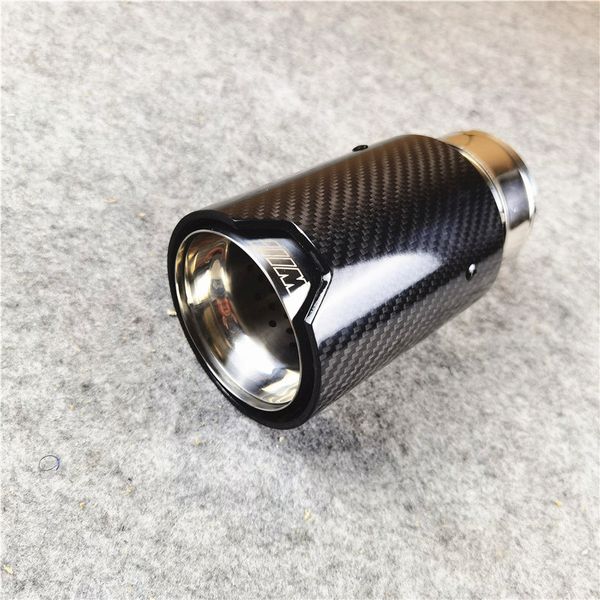 1 piece car muffler single exhaust tail pipe for m2 m3 m4 out 92mm glossy carbon fiber with m logo
1 piece car muffler single exhaust tail pipe for m2 m3 m4 out 92mm glossy carbon fiber with m logo