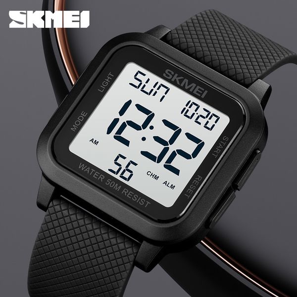 wristwatches skmei brand sport digital watch fashion led men's watches chrono electronic wristwatch waterproof countdown clock reloj ho, Slivery;brown
wristwatches skmei brand sport digital watch fashion led men's watches chrono electronic wristwatch waterproof countdown clock reloj ho, Slivery;brown