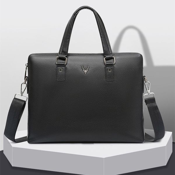 briefcases luxury cowhide leather men handbag horizontal business bag casual crossbody lapfile for male 230323
briefcases luxury cowhide leather men handbag horizontal business bag casual crossbody lapfile for male 230323
