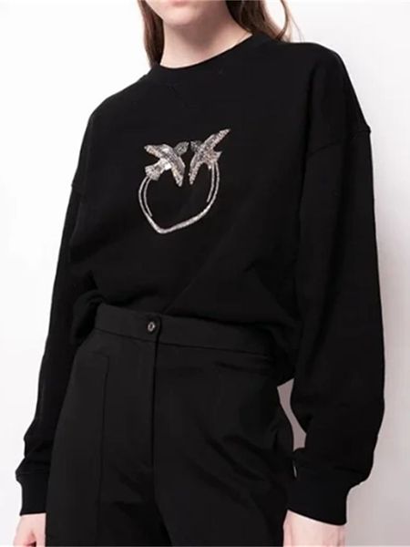men's hoodies sweatshirt animal pattern 2023 early spring lady casual long sleeve handnailed diamond basic oneck pullover 230323, Black
men's hoodies sweatshirt animal pattern 2023 early spring lady casual long sleeve handnailed diamond basic oneck pullover 230323, Black