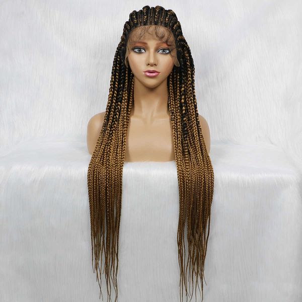 popular 13x9 lace fine strand chemical fiber 006 braid head cover lace braids wig230323, Black
popular 13x9 lace fine strand chemical fiber 006 braid head cover lace braids wig230323, Black