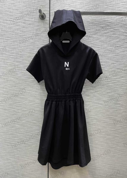 black designer womens dresses clothes spring summer exquisite luxury versatile loose fit classic brand letter embroidery print elastic short, Black;gray
black designer womens dresses clothes spring summer exquisite luxury versatile loose fit classic brand letter embroidery print elastic short, Black;gray