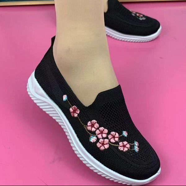 dress shoes women sneakers mesh breathable floral comfort mother shoes soft solid color fashion female footwear lightweight zapatos de mujer, Black
dress shoes women sneakers mesh breathable floral comfort mother shoes soft solid color fashion female footwear lightweight zapatos de mujer, Black