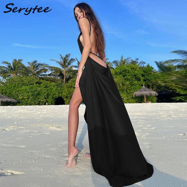 black backless maxi dresses beach vacation outfits deep v high split long dress for women resort wear 2023 summer boho dresses robe women�, Black;gray
black backless maxi dresses beach vacation outfits deep v high split long dress for women resort wear 2023 summer boho dresses robe women�, Black;gray