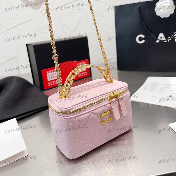 classic mini womens makeup box coin purse mobile phone bag hardware metal handle thin chain handbag diagonal shoulder bags luxury designer c
classic mini womens makeup box coin purse mobile phone bag hardware metal handle thin chain handbag diagonal shoulder bags luxury designer c